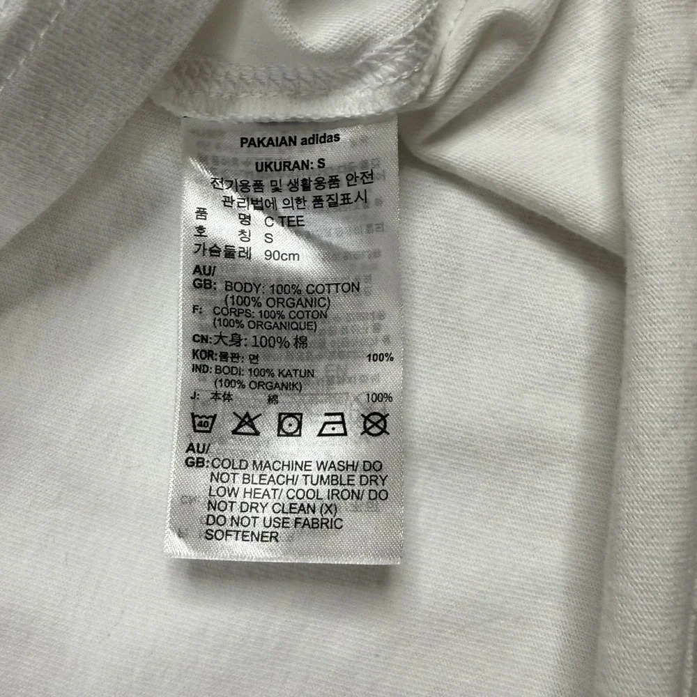 Adidas Seoul Korea Limited Edition T-Shirt White Men's Small Short Sleeve